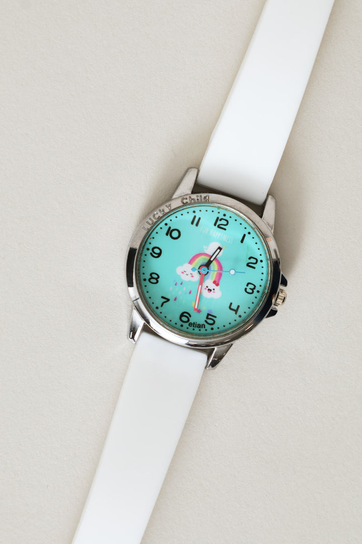 Pre-Girls Rainbow Watch & Bracelet Set - Multi