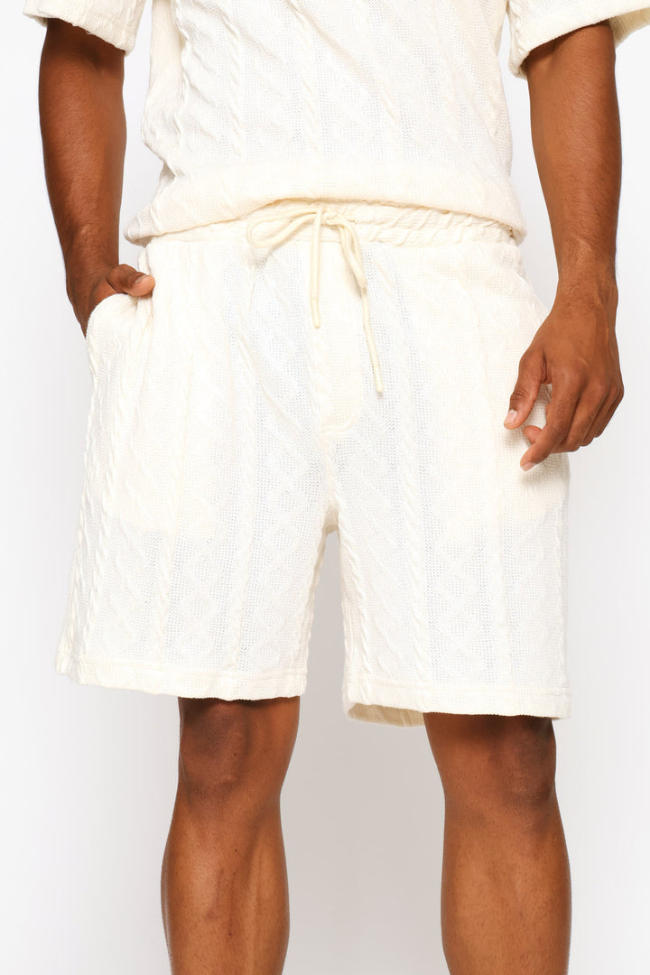 Surface Interest Shorts - Off White