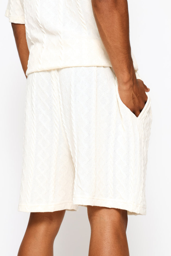 Surface Interest Shorts - Off White