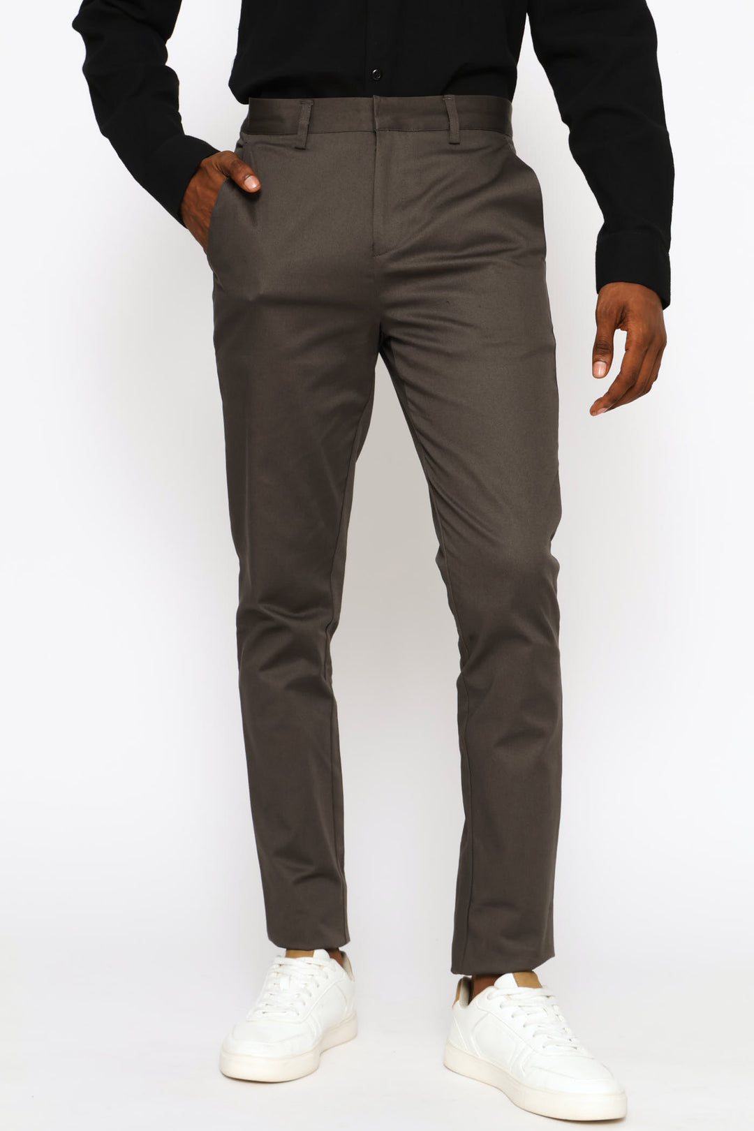 Slim Smart Chino - Charcoal