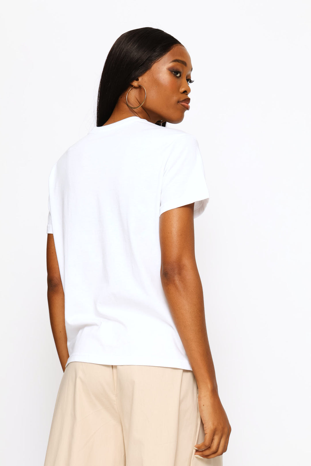Perfectly Imperfect Animal Tee - White