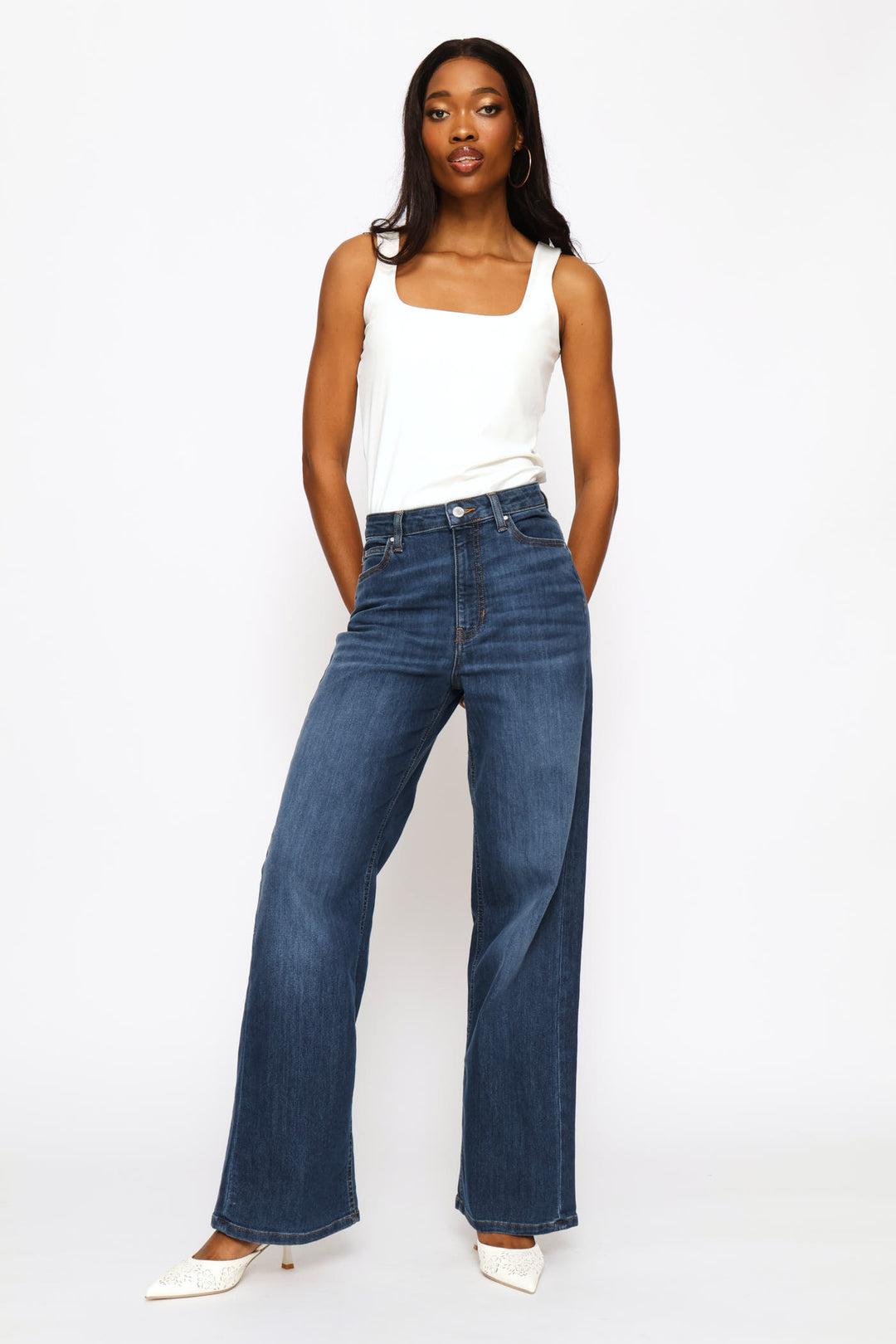 Madison Mid Wash Denim Jean