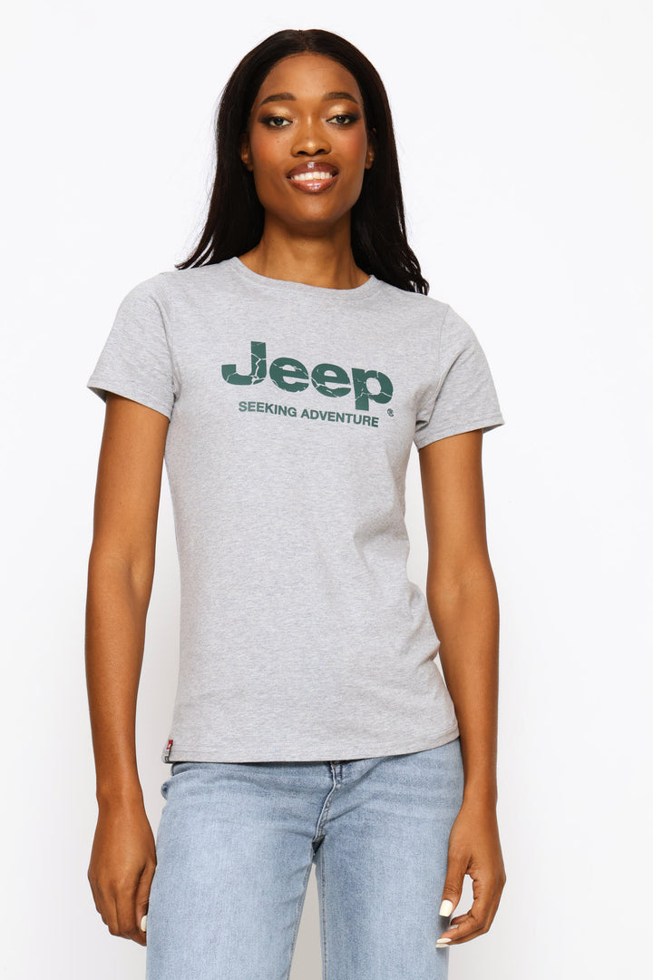 Icon Logo Tee - Grey Melange