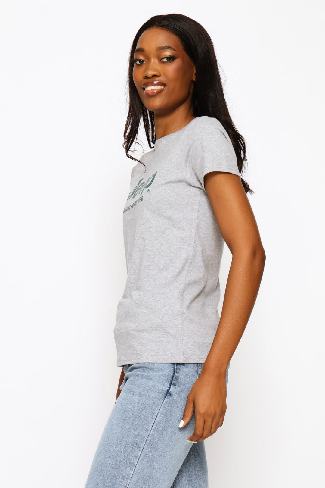 Icon Logo Tee - Grey Melange