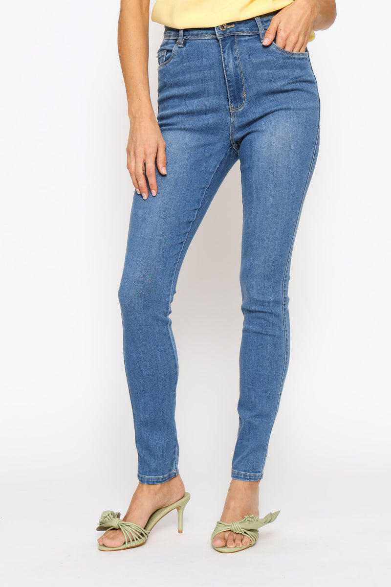 Supersoft Push Up Skinny Denim - Light Wash