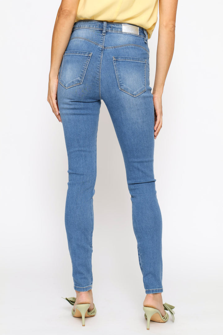 Supersoft Push Up Skinny Denim - Light Wash