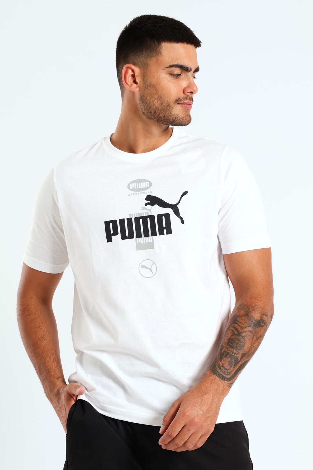 Power Graphic Tee - White