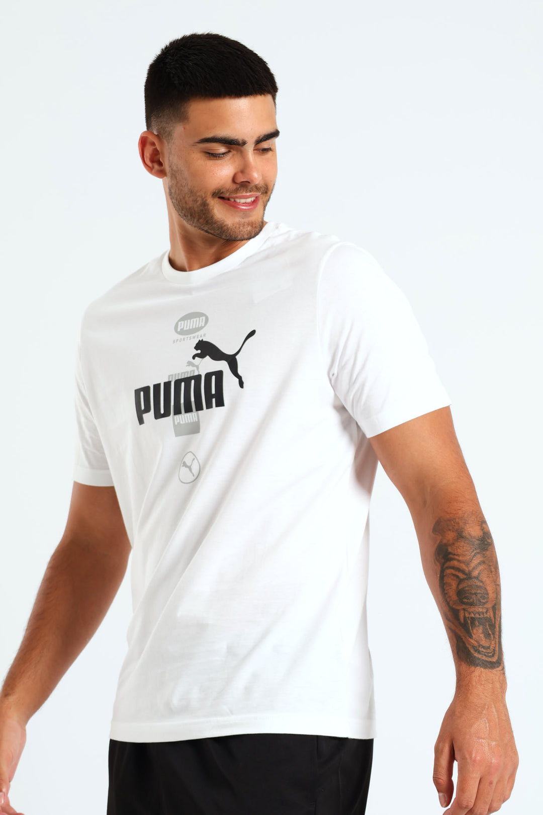 Power Graphic Tee - White