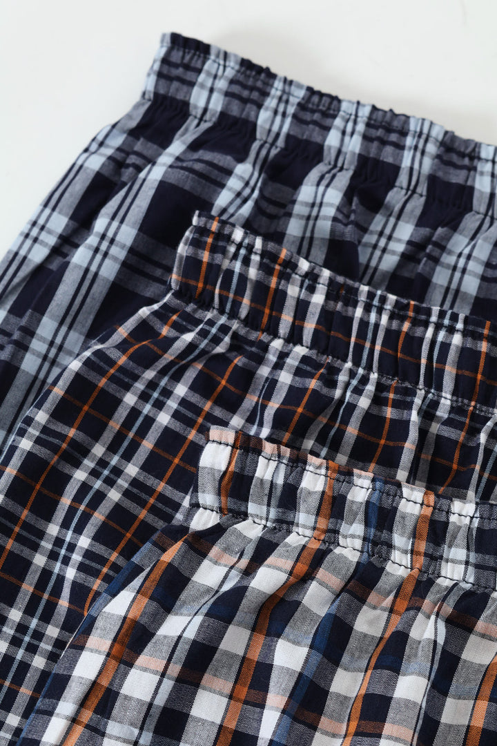 3 Pack Value Boxers - Blue