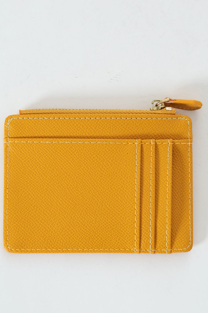 Jessica Card Holder - Mustard