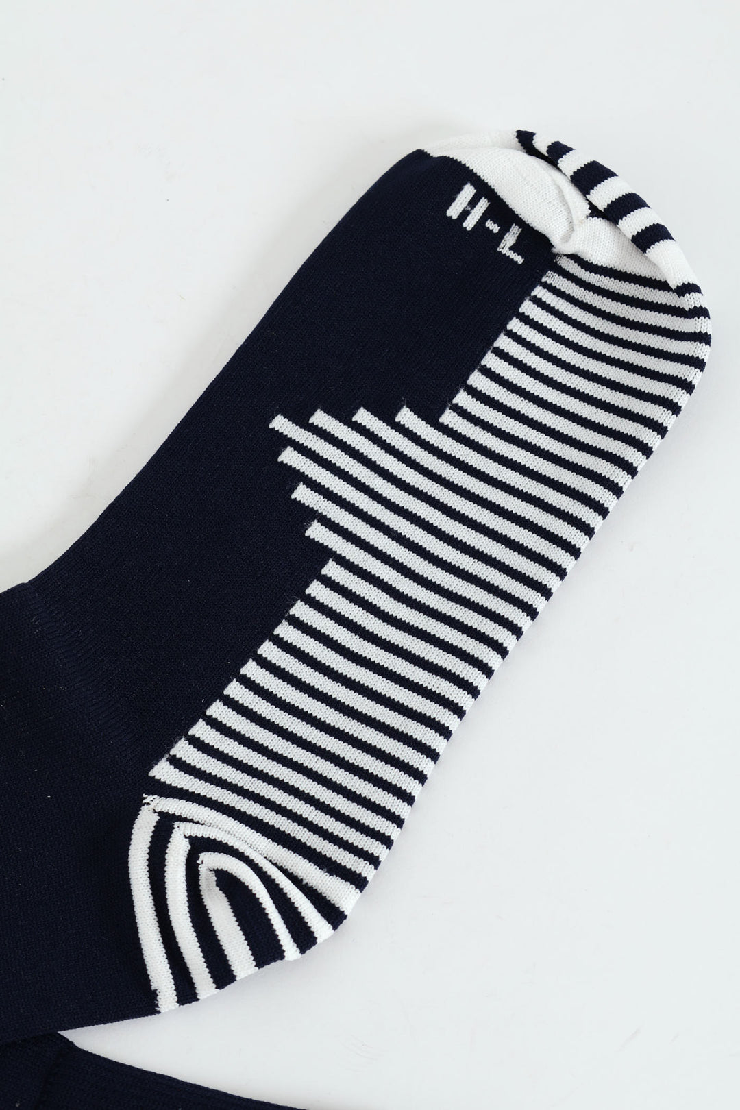 Single Long Length Soccer Socks - Navy