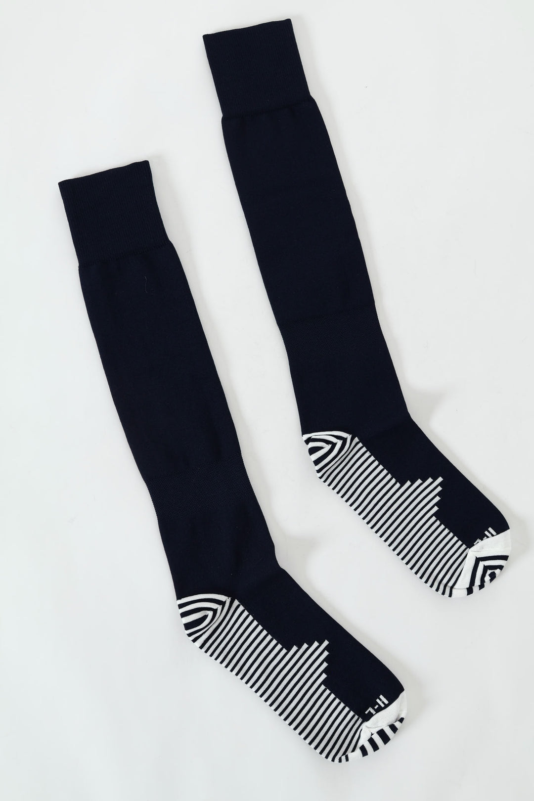 Single Long Length Soccer Socks - Navy