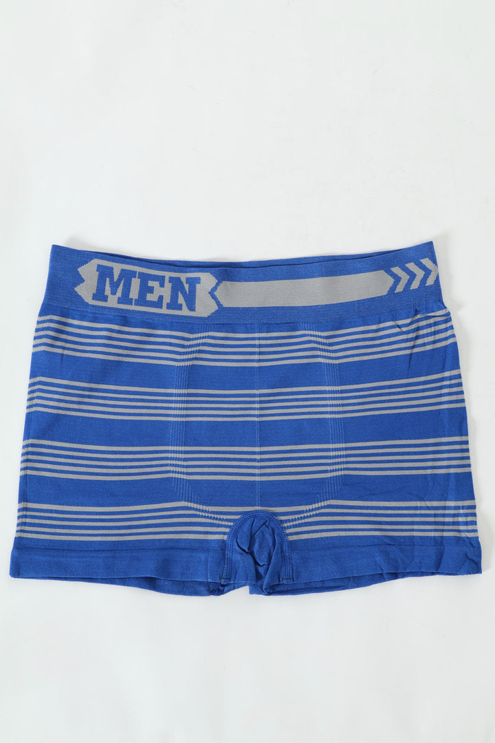 Single Stripe Seamless Trunk - Blue