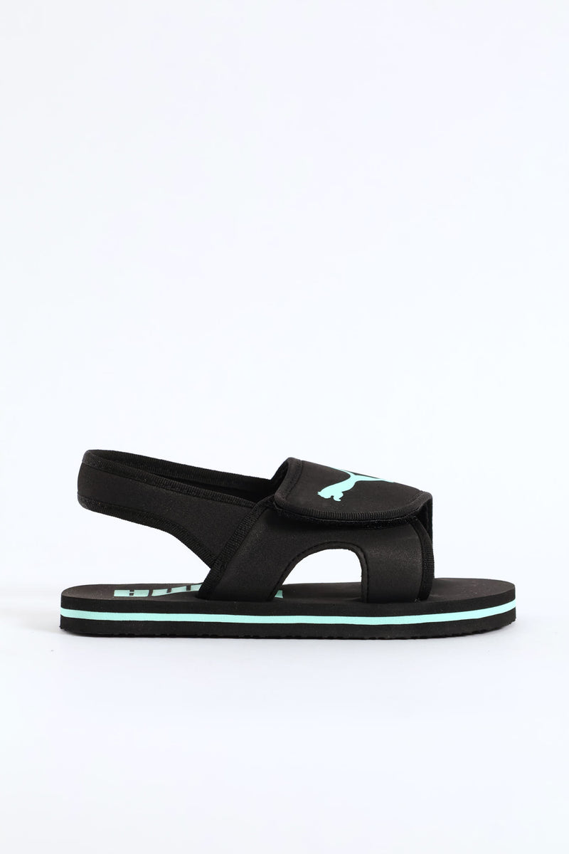 Pre-Boys Summer Flip Zadp Sandal - Black/Mint