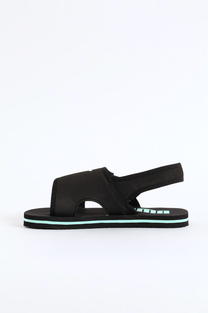 Pre-Boys Summer Flip Zadp Sandal - Black/Mint