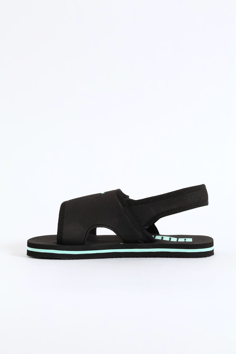 Pre-Boys Summer Flip Zadp Sandal - Black/Mint