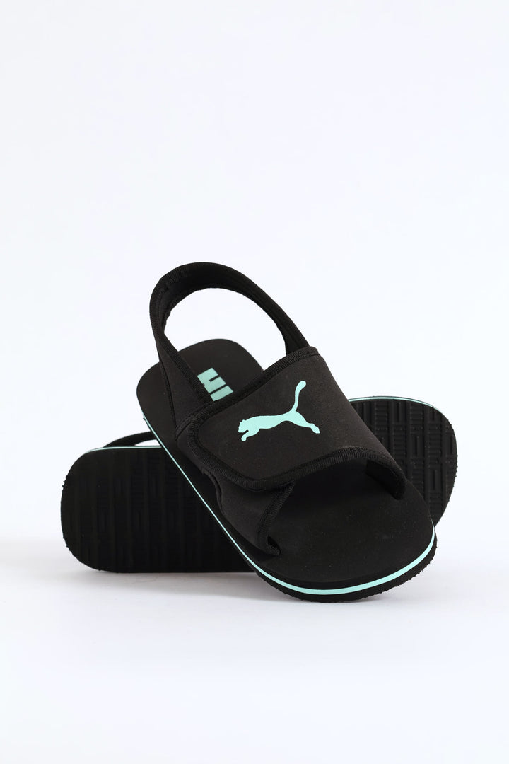 Pre-Boys Summer Flip Zadp Sandal - Black/Mint