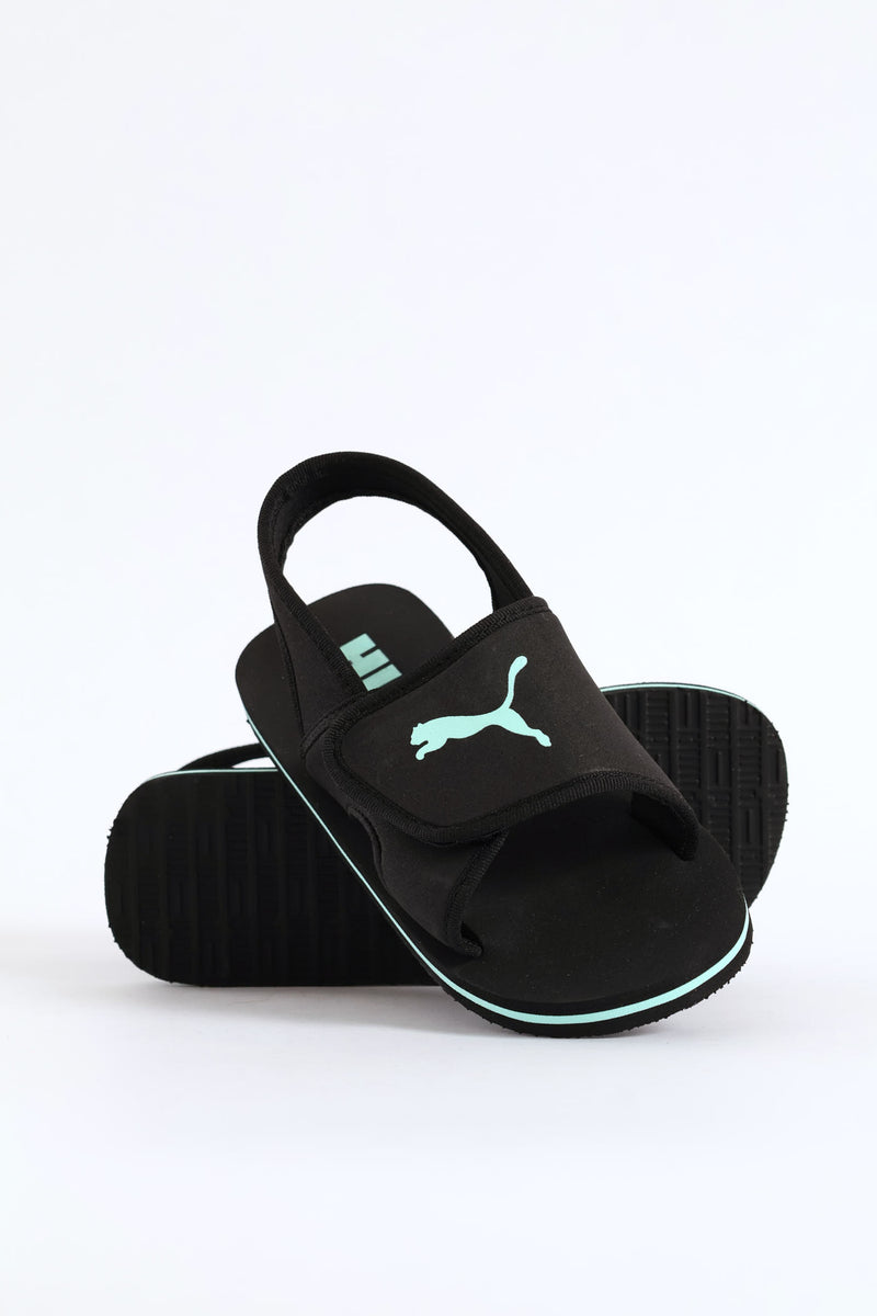 Pre-Boys Summer Flip Zadp Sandal - Black/Mint