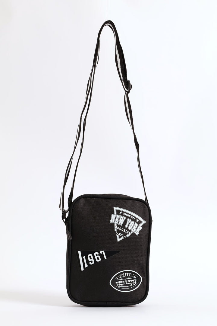 Boys Sling Bag - Black