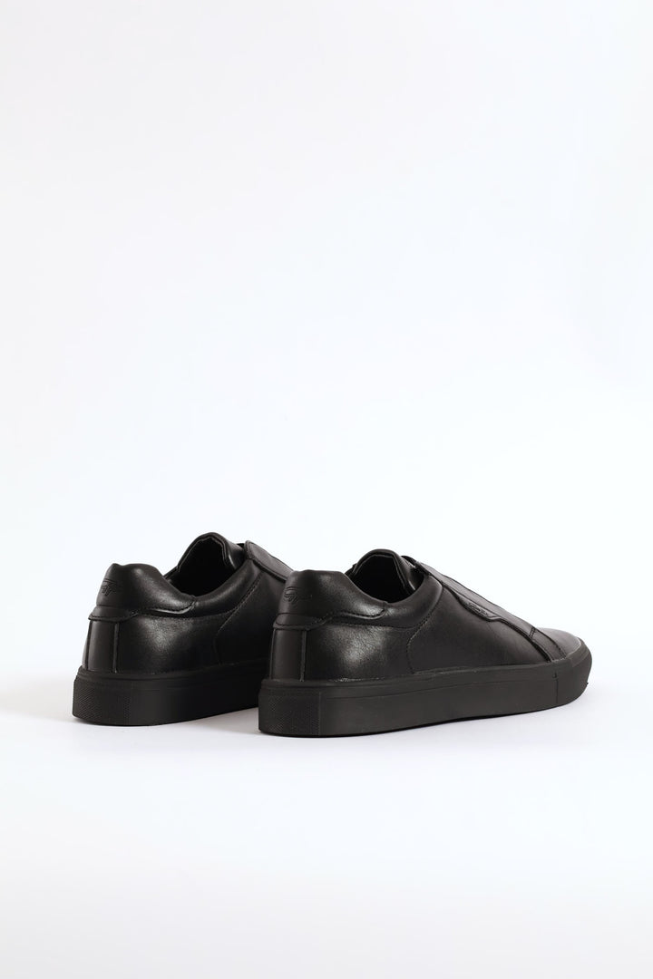 Axel Elastic Lace Sneaker - Black