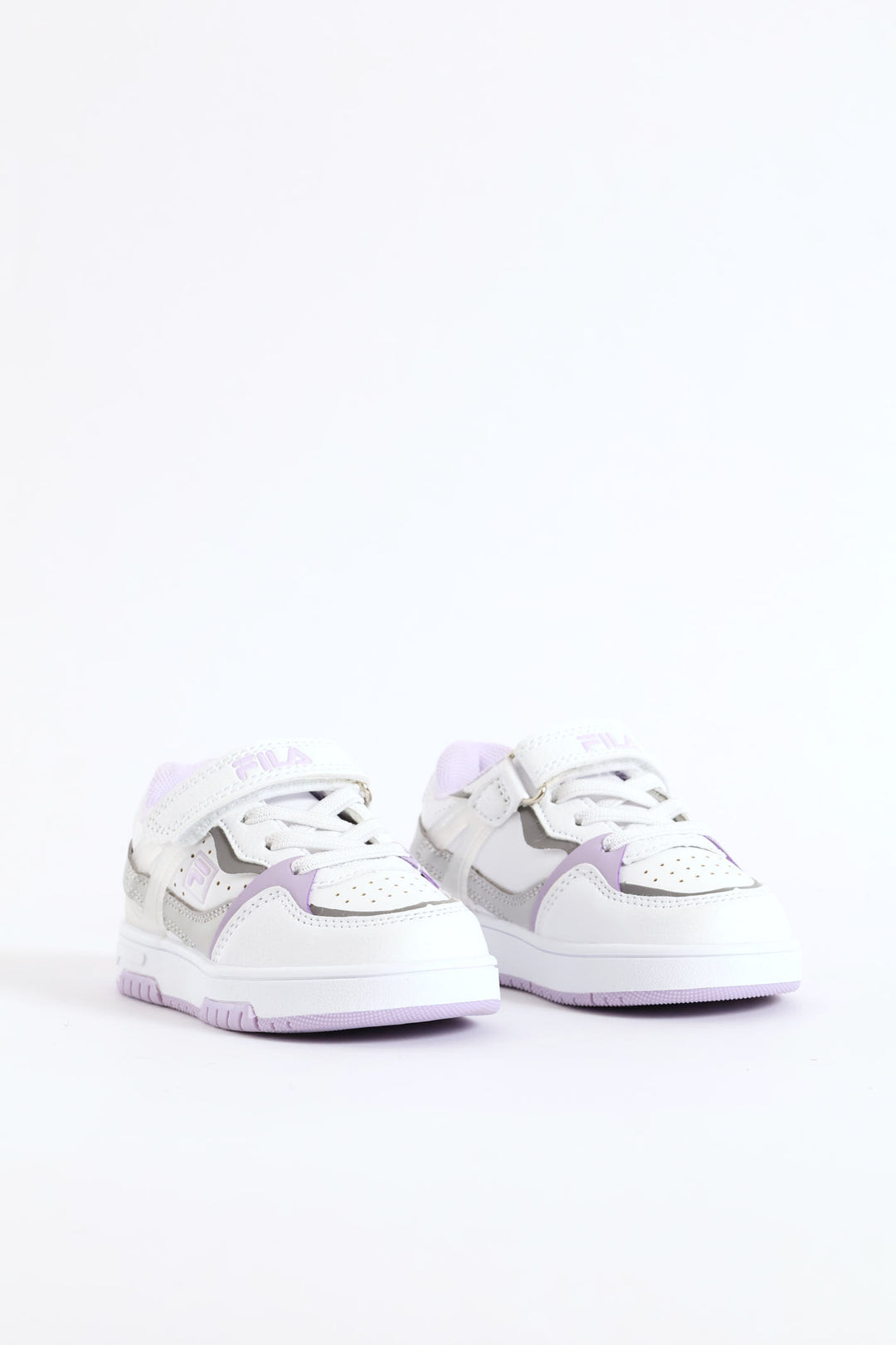 Pre-Girls Lilo Sneaker - White/Lilac