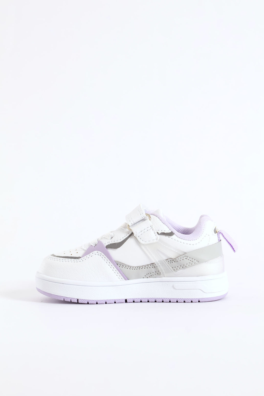 Pre-Girls Lilo Sneaker - White/Lilac