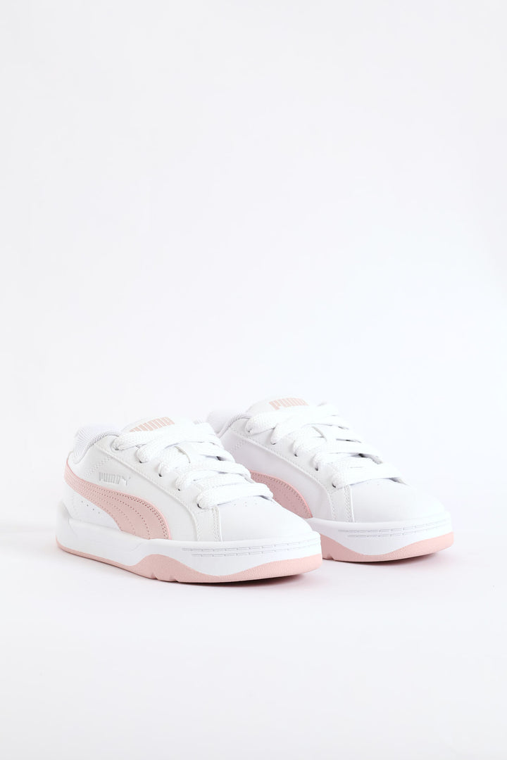 Girls Park Lifestyle Easy Sneaker - White/Pink