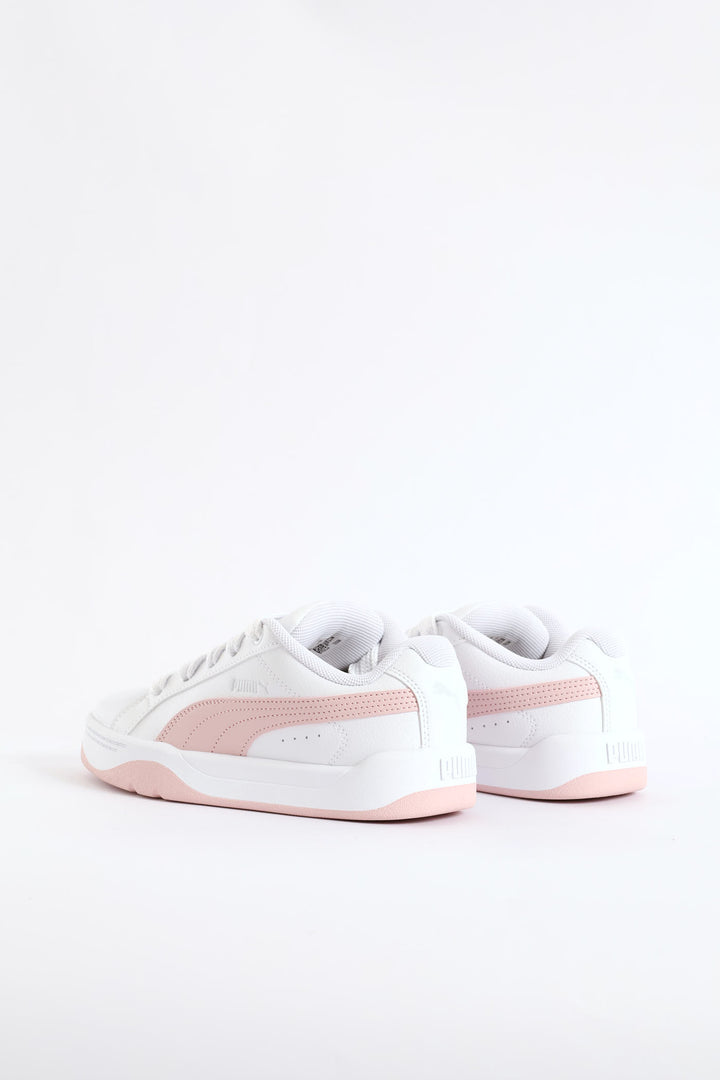 Girls Park Lifestyle Easy Sneaker - White/Pink