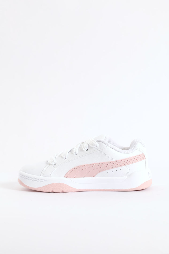 Girls Park Lifestyle Easy Sneaker - White/Pink