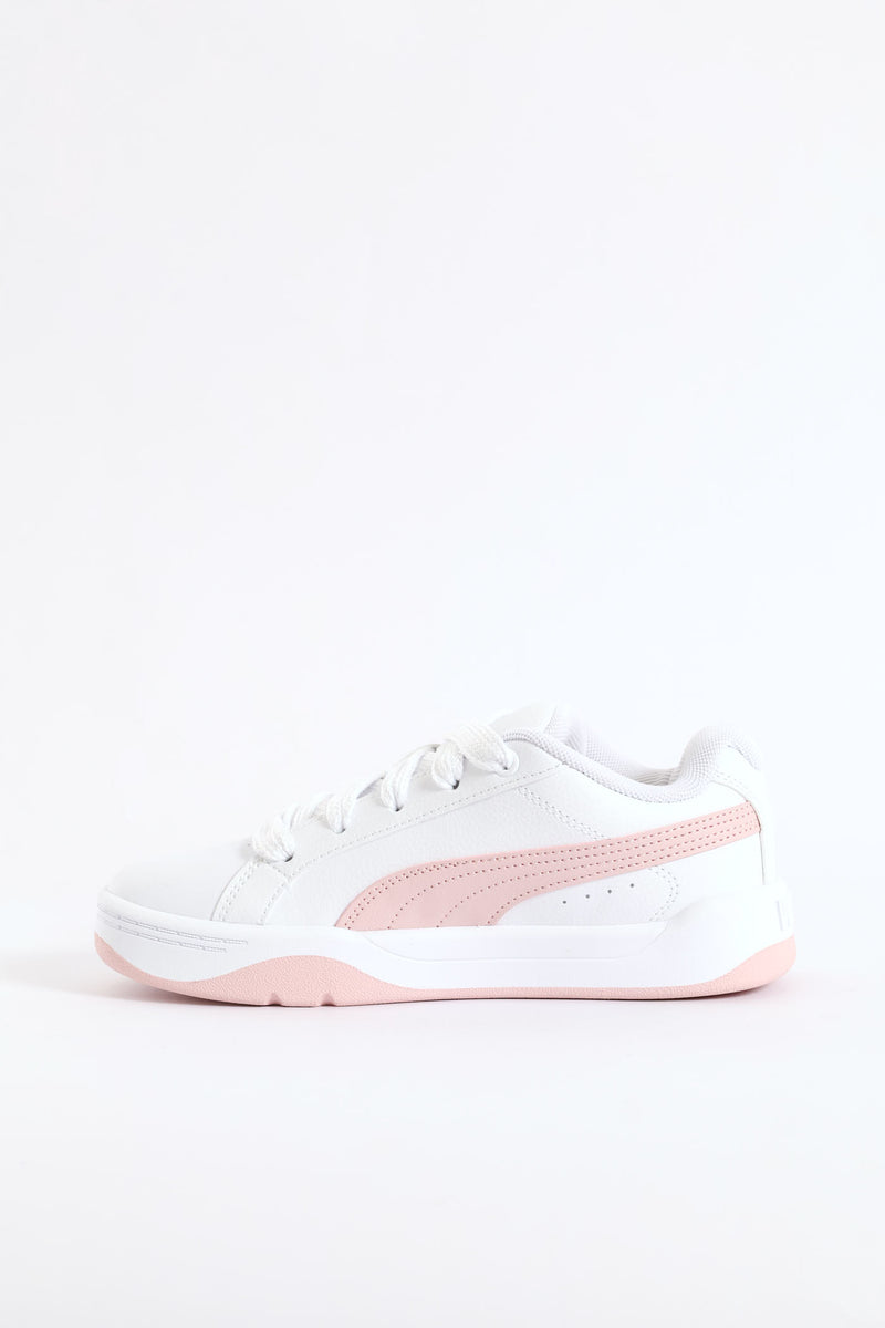 Girls Park Lifestyle Easy Sneaker - White/Pink
