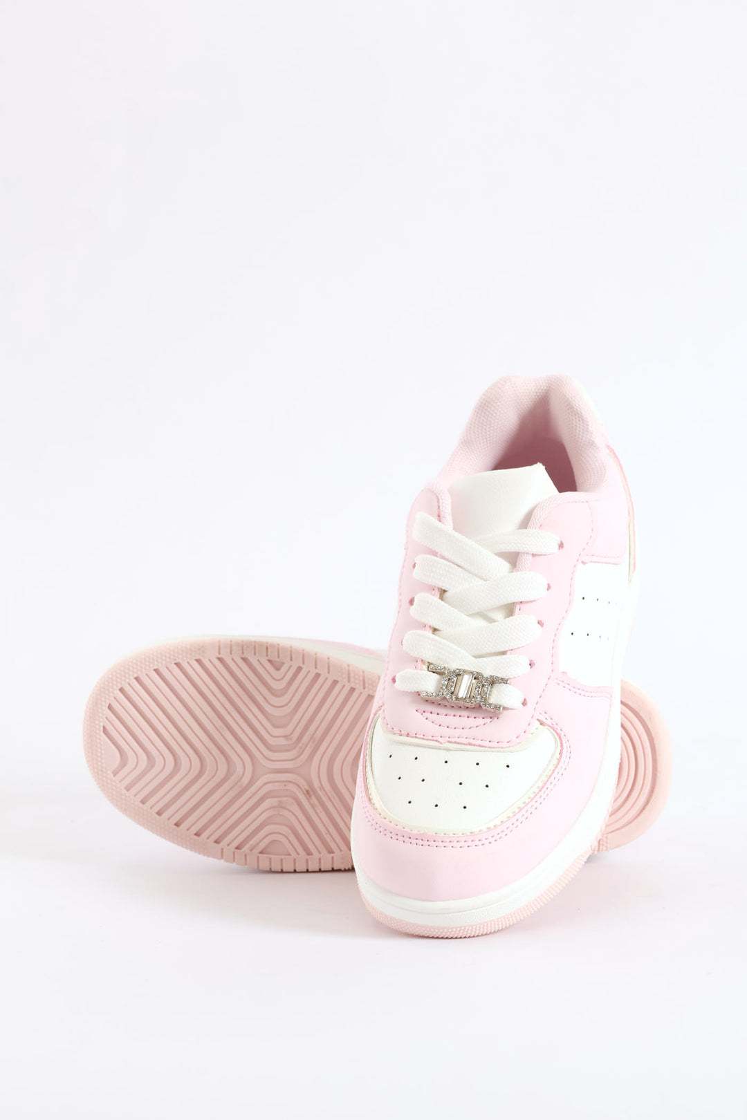 Jewlled Court Sneaker - Pink