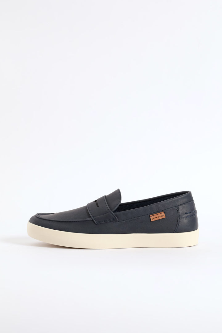 Penny Moccasin Casual Slip On - Navy
