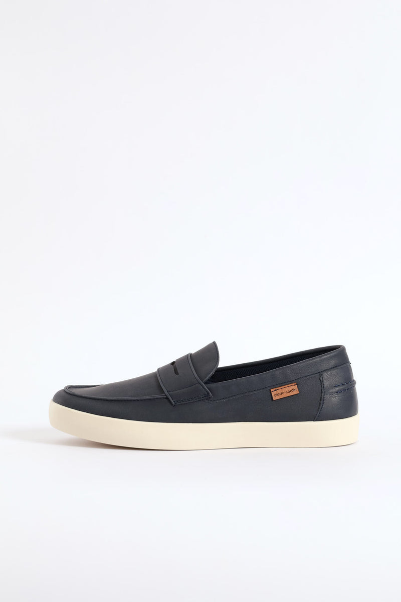 Penny Moccasin Casual Slip On - Navy