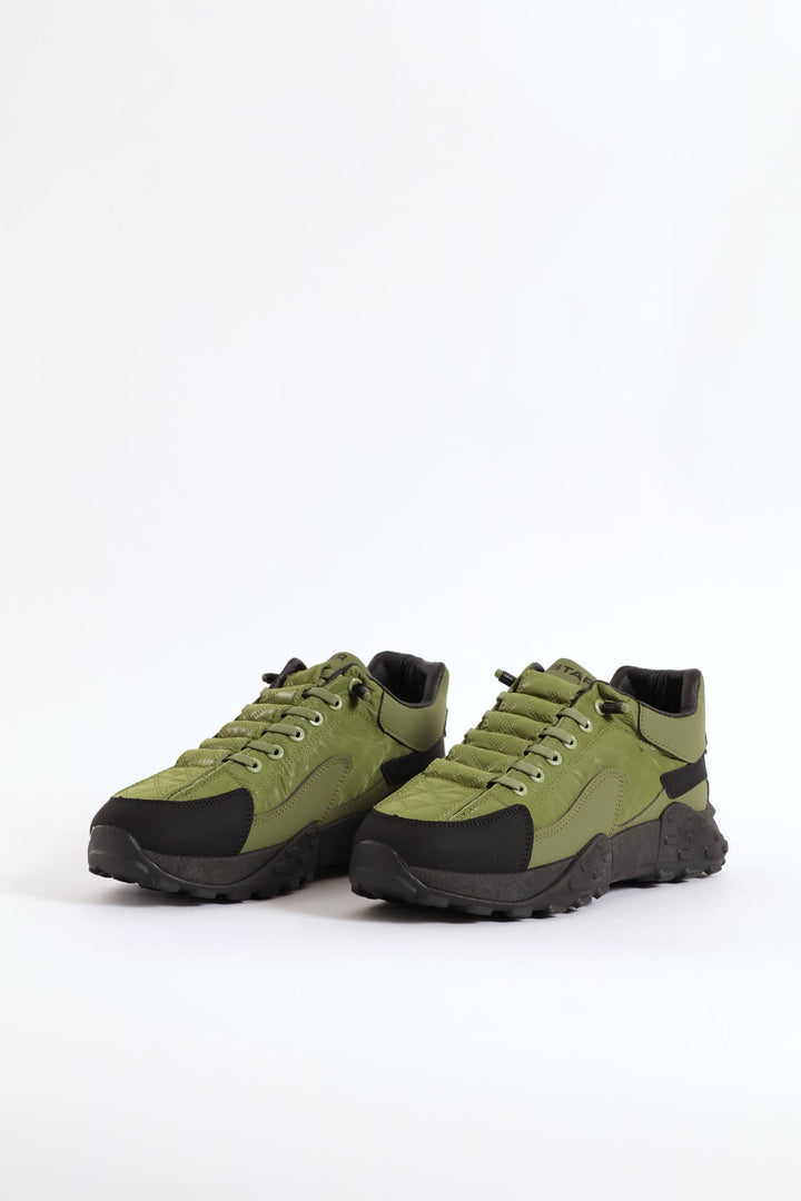 Ace Retro Trainer - Olive