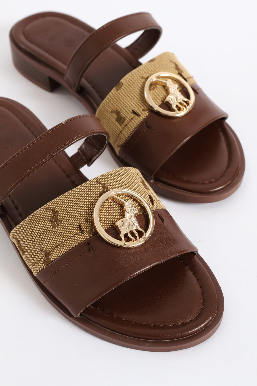 Circle Trim Slide - Tan