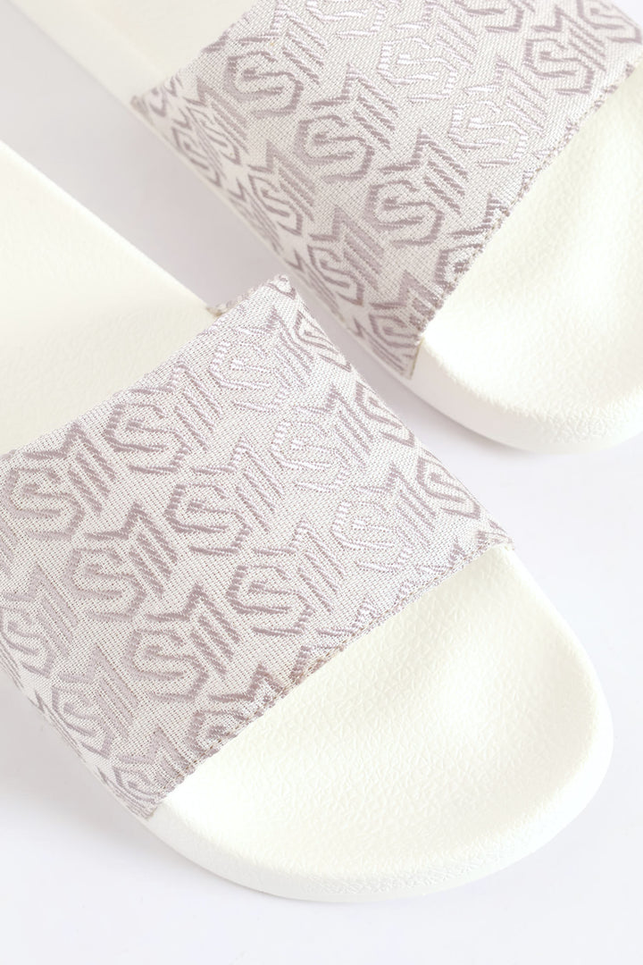 Speedup Logo Print Slide - White