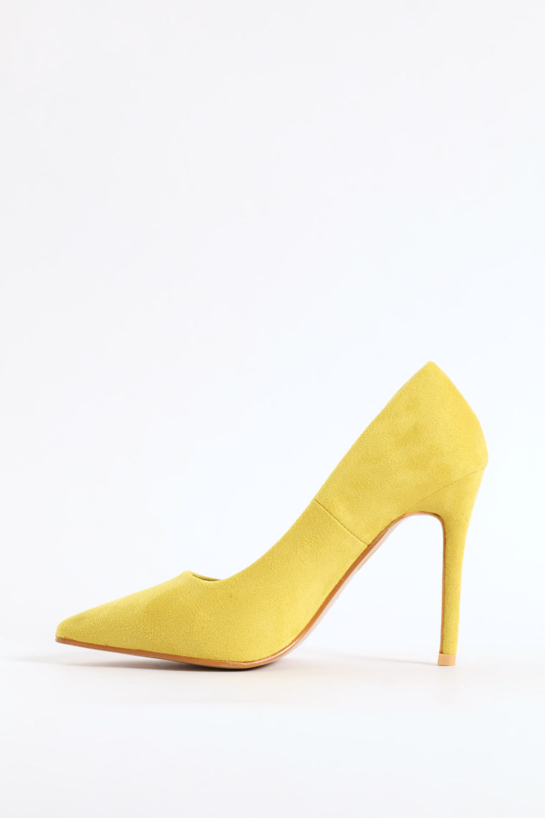 Plain Stiletto Fashion Court Heel - Chartreuse