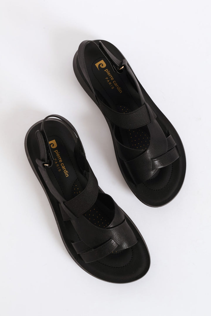 Ankle Strap Sandal - Black