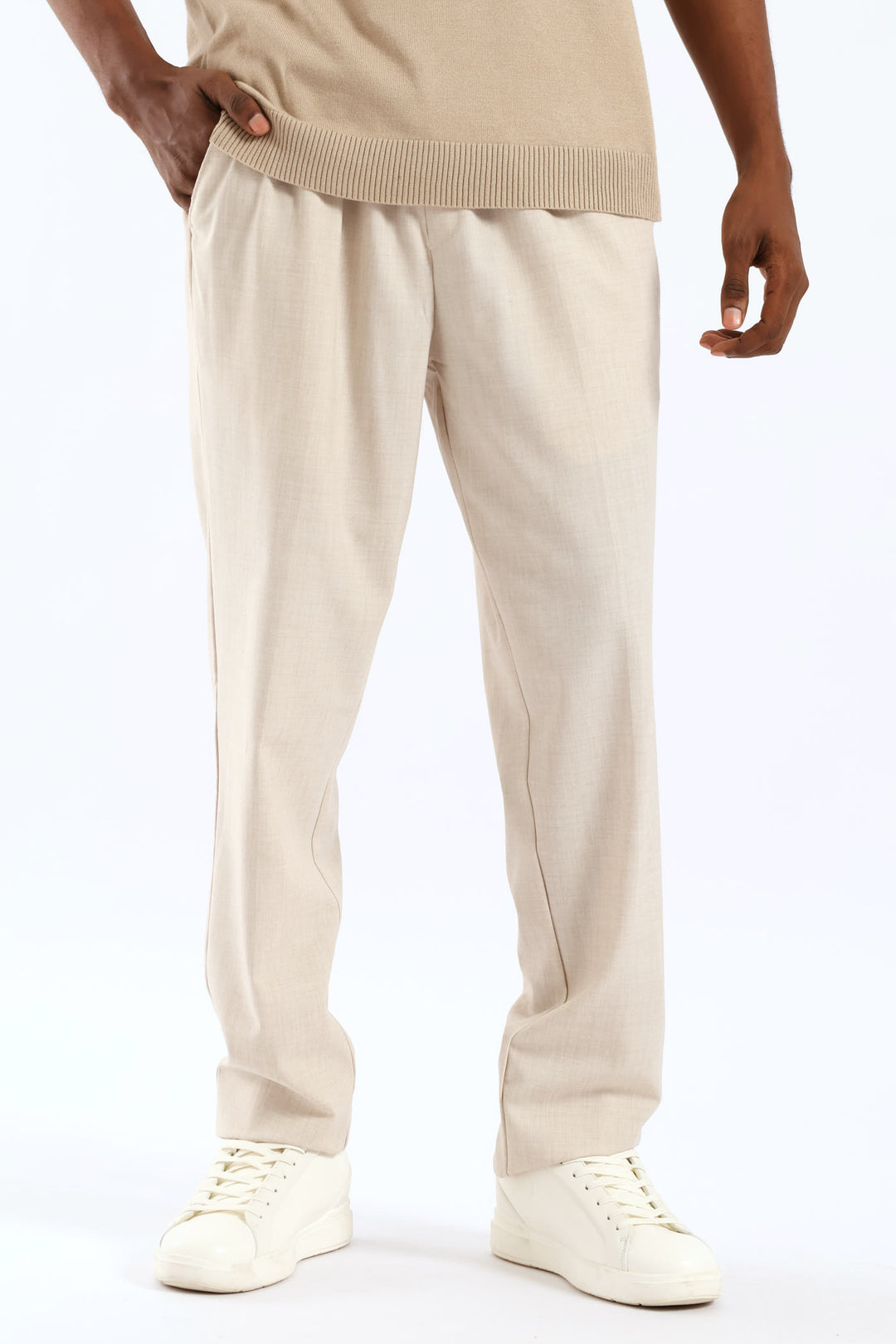 Neutral Elasticated Trousers - Neutral