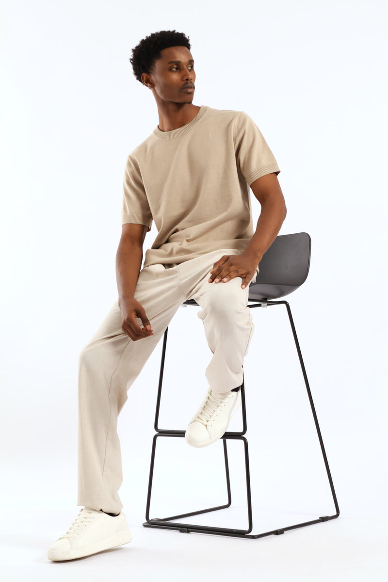 Neutral Elasticated Trousers - Neutral