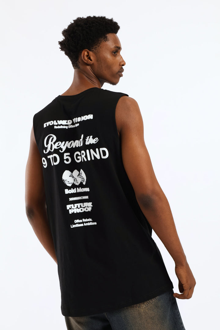 9 To 5 Grind Vest - Black