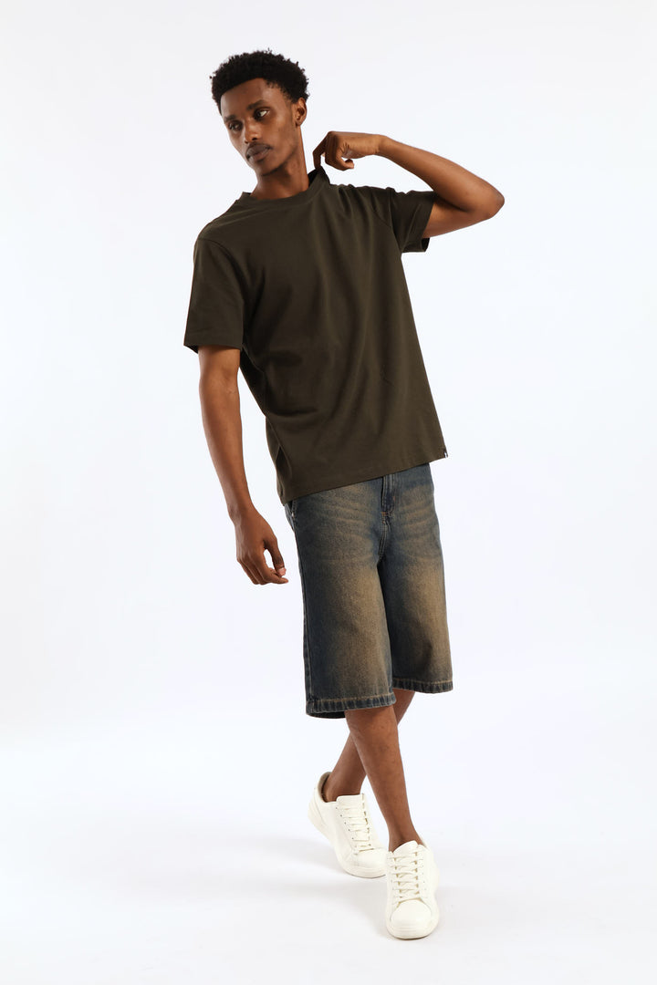 Waffle Tee - Fatigue