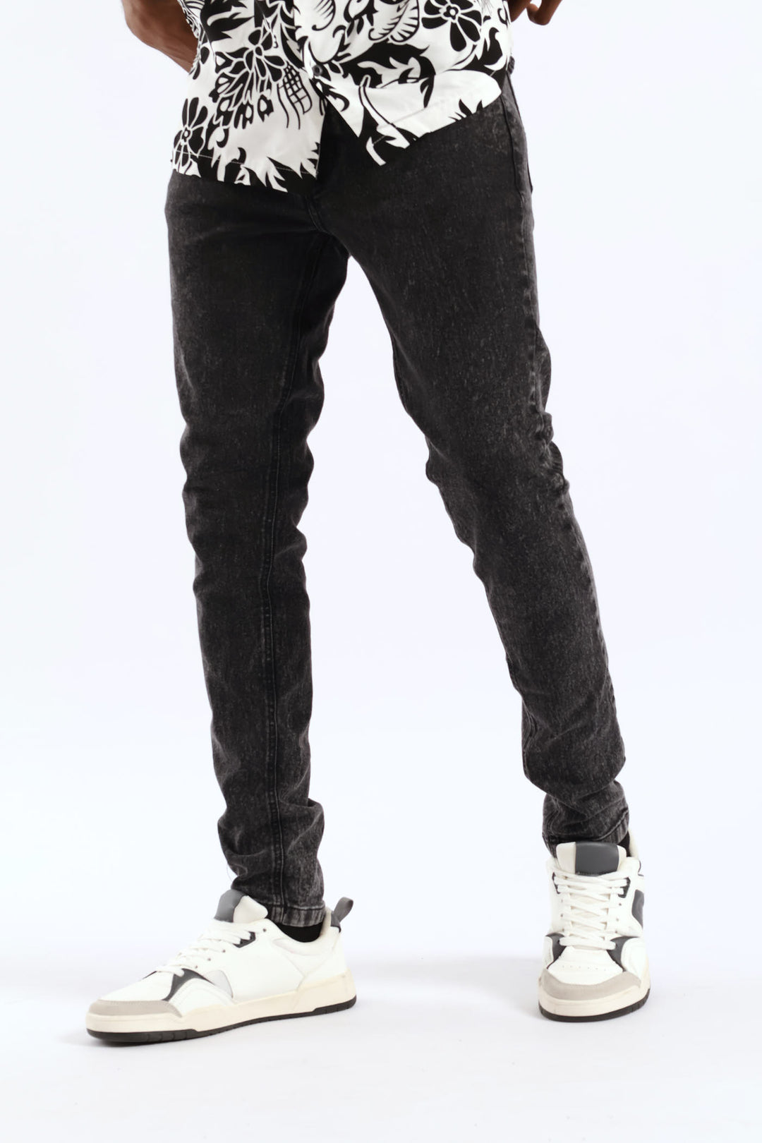 Acid Super Skinny Denim - Black