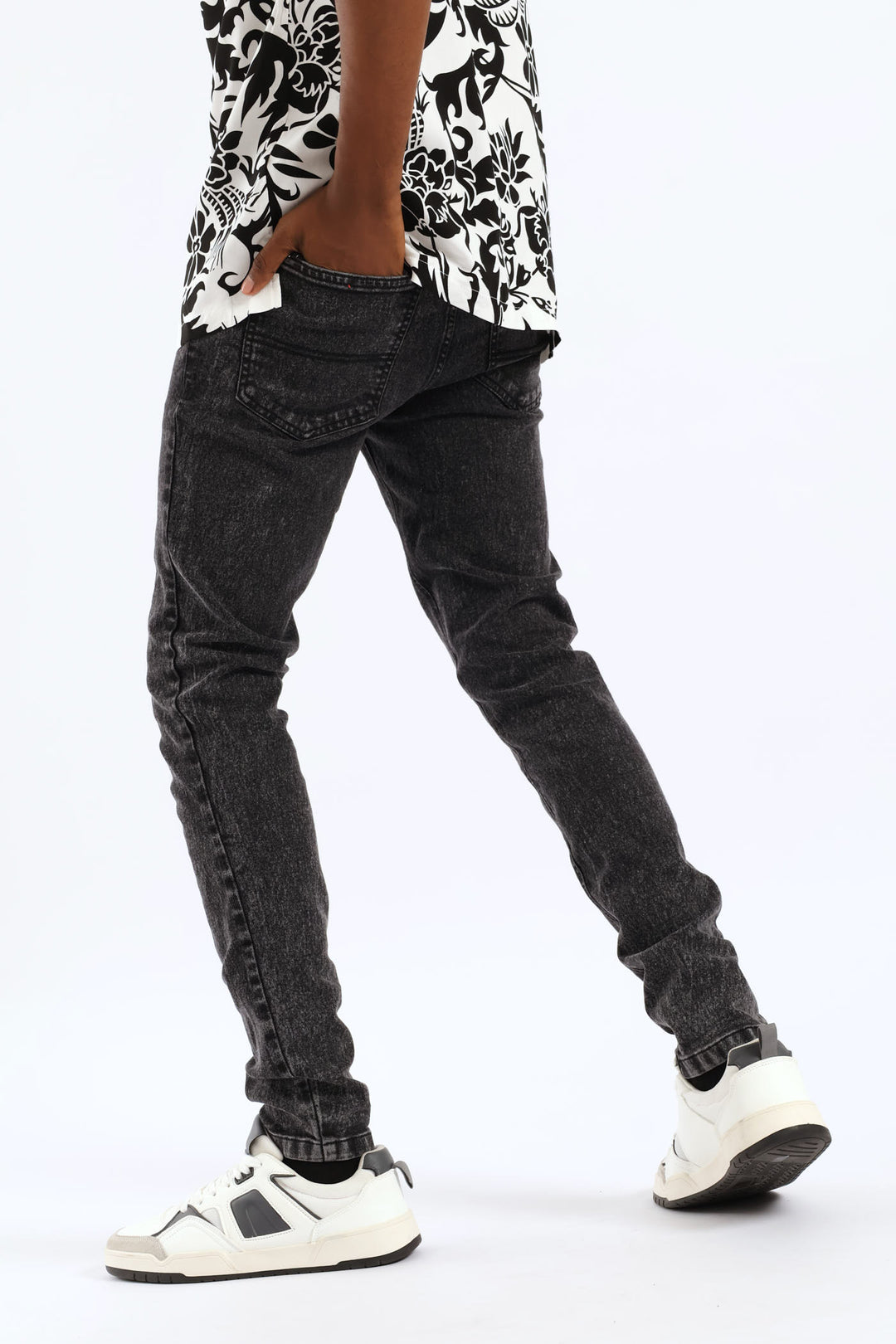 Acid Super Skinny Denim - Black