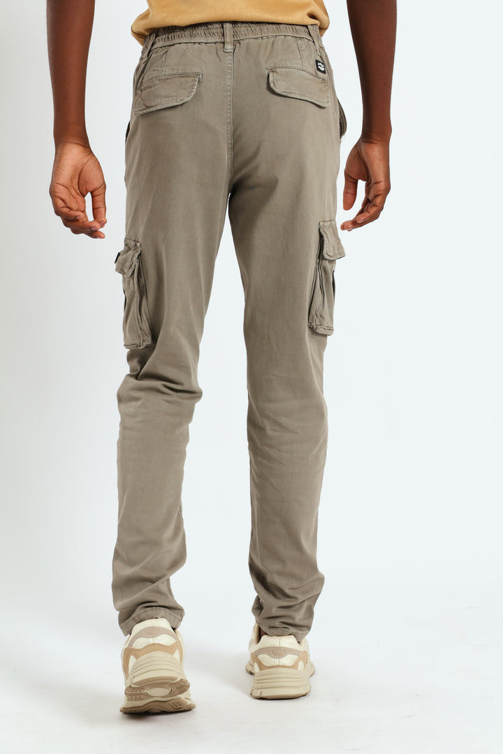 Boys Campione Cargo Pants - Taupe