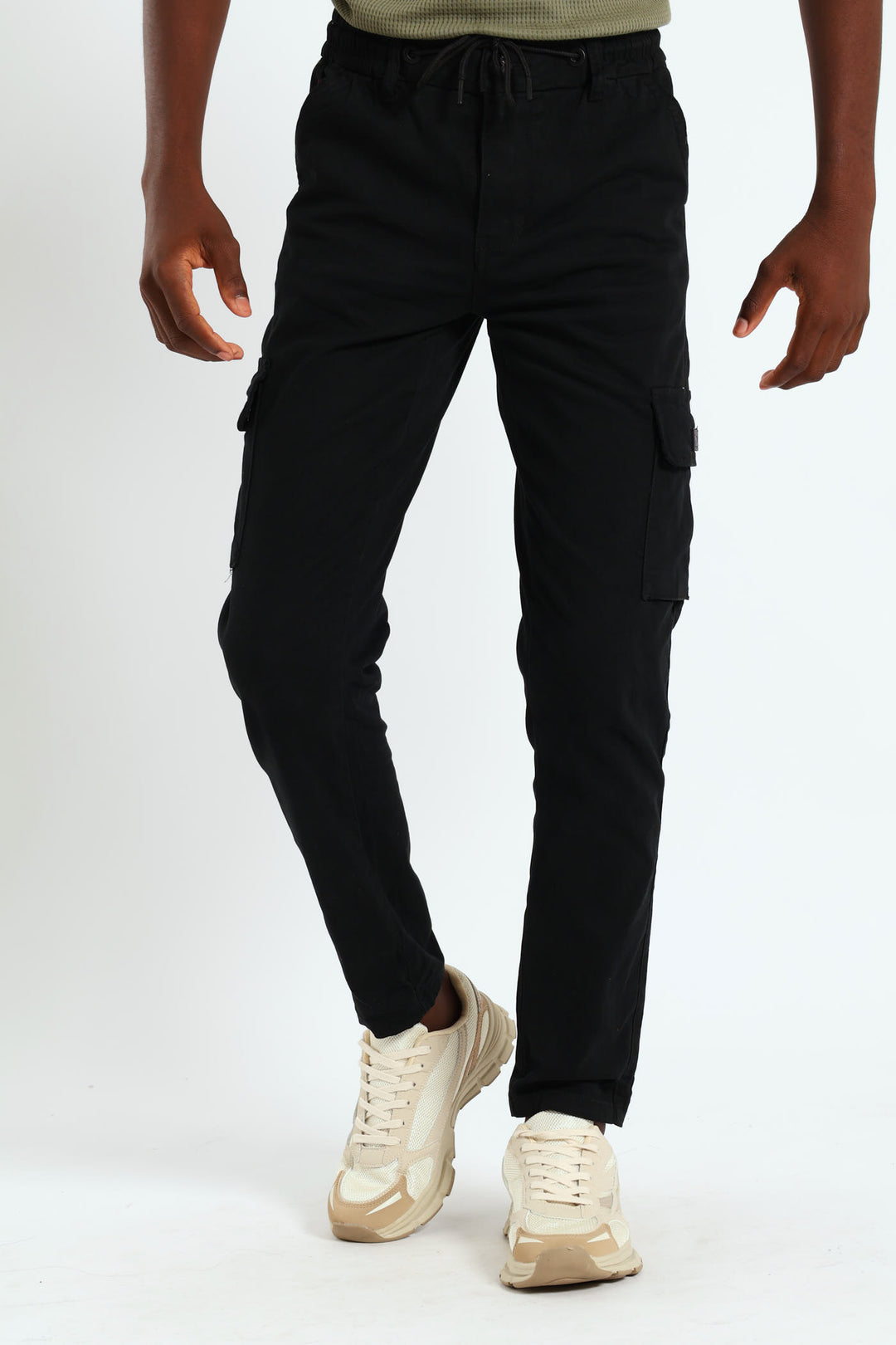 Boys Campione Cargo Pants - Black