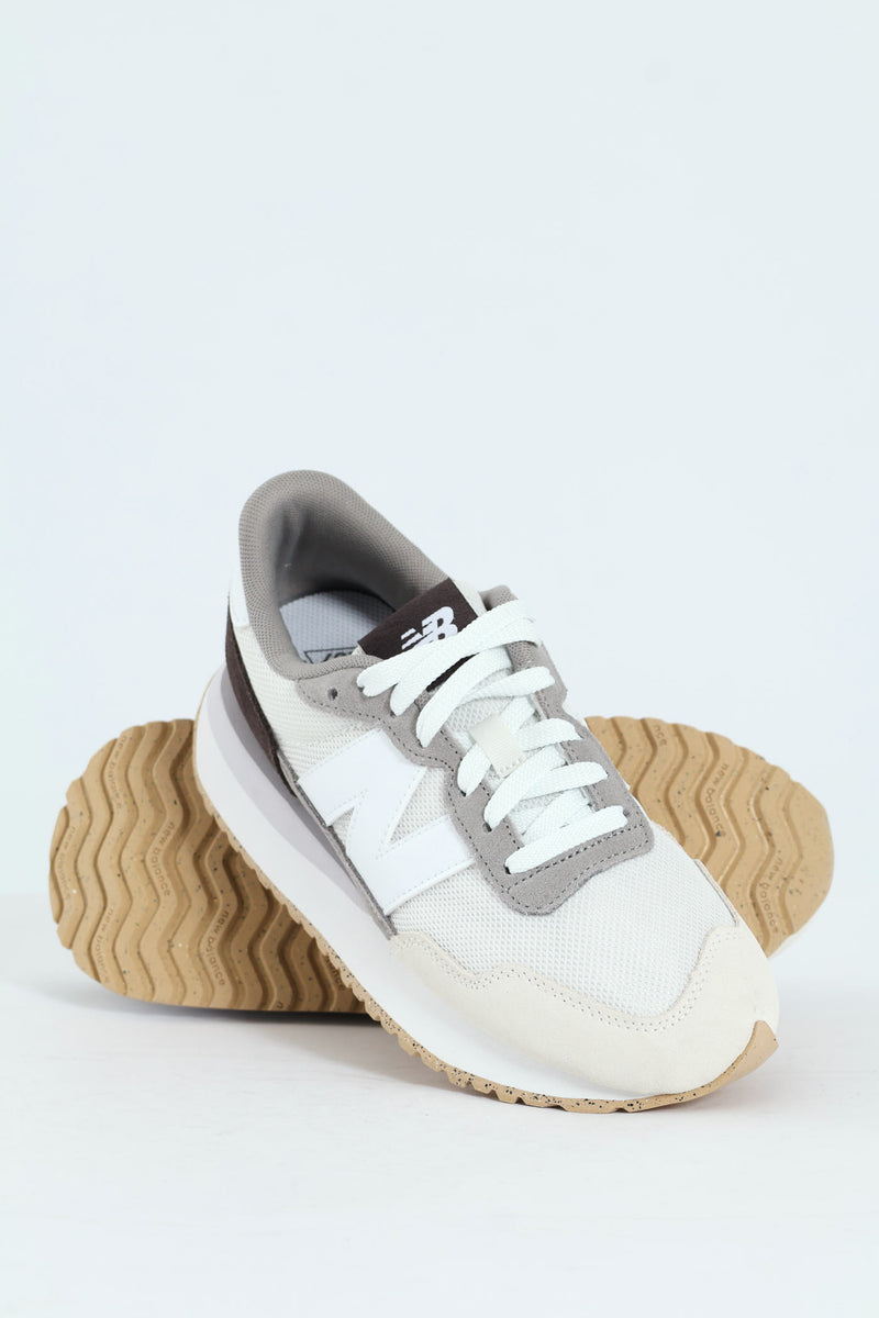 Ladies 237 V1 Sneakers - Grey/White – Edgars