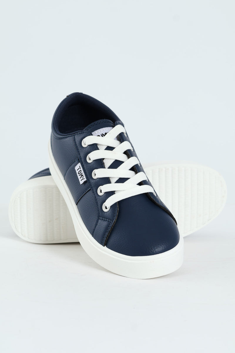 Lola Platform Sneaker - Navy