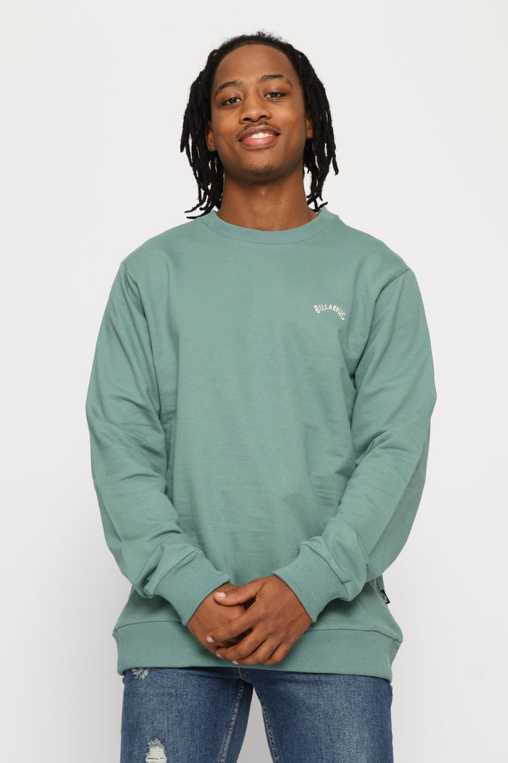Arch Crew Top - Seafoam