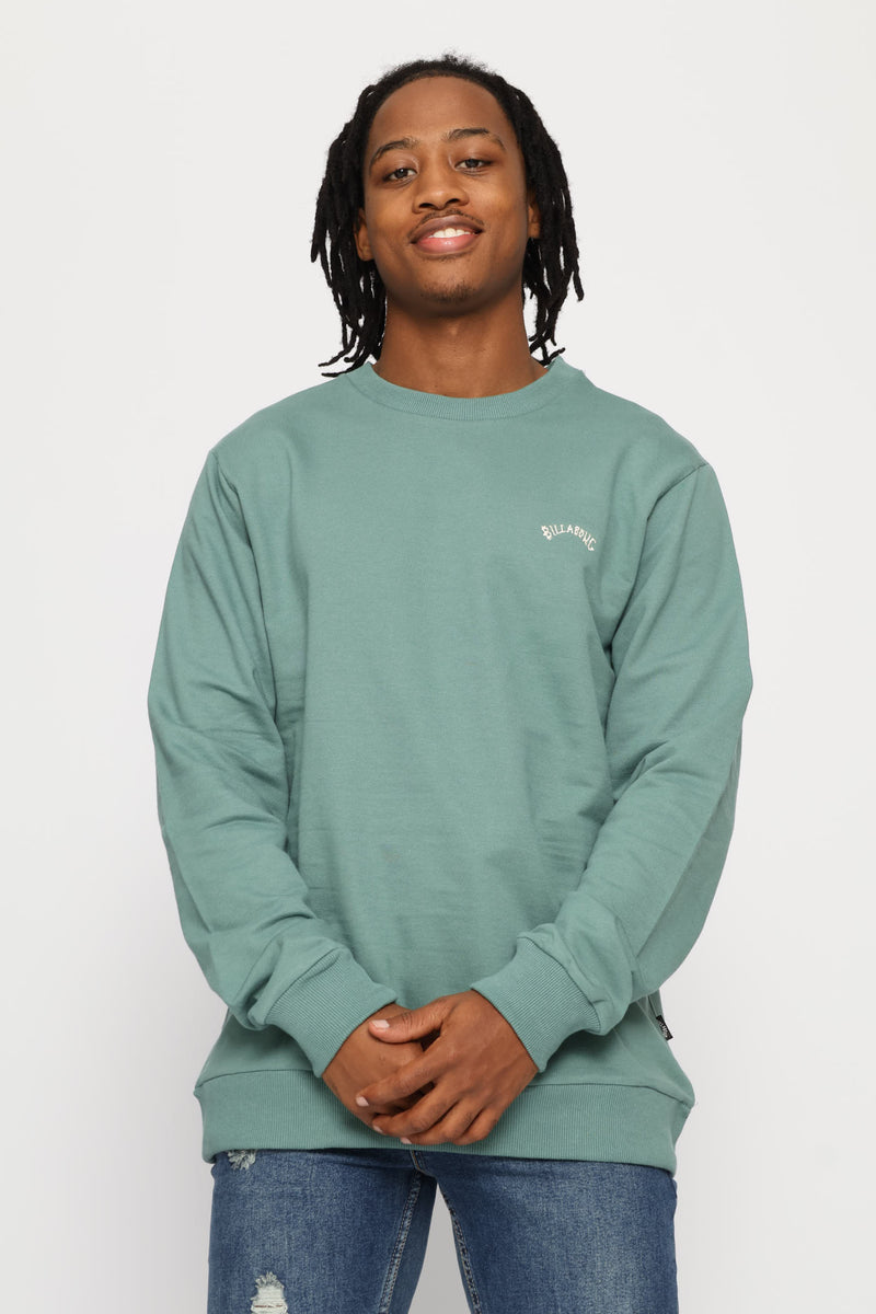 Arch Crew Top - Seafoam